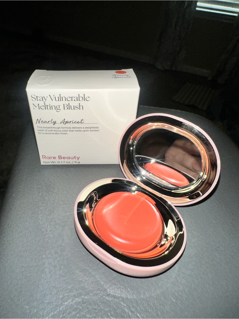Rare Beauty Stay Vulnerable Melting Blush - Nearly Apricot (Warm Coral-Orange)